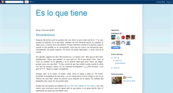 Desktop Screenshot of esloquetiene.blogspot.com