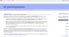 Desktop Screenshot of elpalimpsesto.blogspot.com