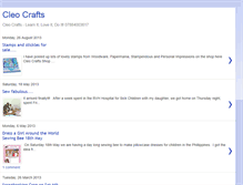 Tablet Screenshot of cleocrafts.blogspot.com