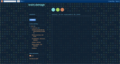 Desktop Screenshot of just-brain-damage.blogspot.com