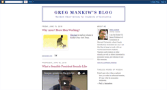 Desktop Screenshot of gregmankiw.blogspot.com