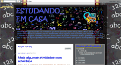 Desktop Screenshot of ajudandoosfilhosnaescola.blogspot.com