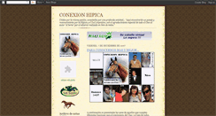 Desktop Screenshot of conexion-hipica.blogspot.com