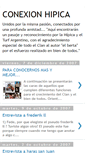 Mobile Screenshot of conexion-hipica.blogspot.com