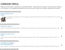 Tablet Screenshot of conexion-hipica.blogspot.com