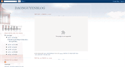 Desktop Screenshot of daonguyenblog.blogspot.com