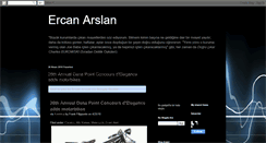 Desktop Screenshot of ercanarslan.blogspot.com