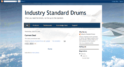 Desktop Screenshot of industrystandarddrums.blogspot.com