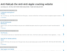 Tablet Screenshot of anti-haklab.blogspot.com