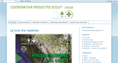 Desktop Screenshot of cooperativascoutlecco.blogspot.com