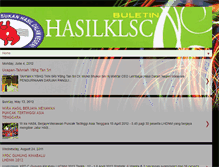 Tablet Screenshot of hasilklsc.blogspot.com