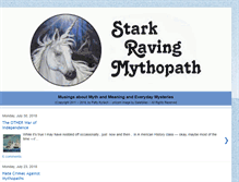 Tablet Screenshot of mythopath.blogspot.com