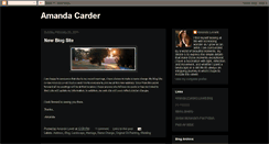 Desktop Screenshot of amandacarder.blogspot.com