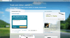 Desktop Screenshot of jibber-jabberworldtrade.blogspot.com