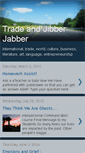 Mobile Screenshot of jibber-jabberworldtrade.blogspot.com