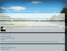 Tablet Screenshot of jibber-jabberworldtrade.blogspot.com