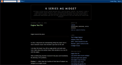 Desktop Screenshot of kseriesmidget.blogspot.com