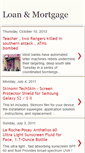 Mobile Screenshot of loanmortgagetip.blogspot.com
