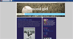 Desktop Screenshot of diamondgirlmar.blogspot.com