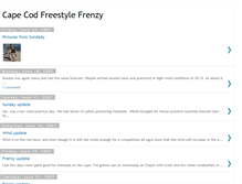 Tablet Screenshot of capecodfreestylefrenzy.blogspot.com