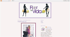 Desktop Screenshot of flordavidamoda.blogspot.com