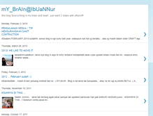 Tablet Screenshot of hazana-mybrain.blogspot.com