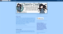 Desktop Screenshot of clarescrafts.blogspot.com