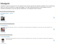 Tablet Screenshot of lifeofgrith.blogspot.com
