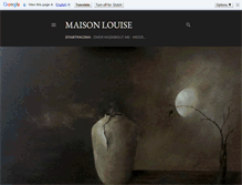 Tablet Screenshot of maisonlouise.blogspot.com