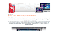 Desktop Screenshot of parallelsdesktop8activation-key.blogspot.com