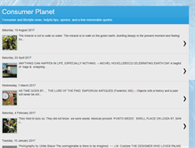 Tablet Screenshot of consumerplanet.blogspot.com