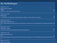 Tablet Screenshot of mythriftyshopper.blogspot.com