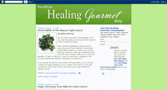 Desktop Screenshot of healinggourmet.blogspot.com