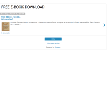 Tablet Screenshot of ebookdns-estore.blogspot.com