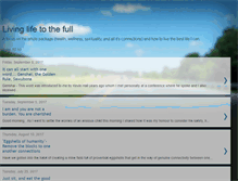 Tablet Screenshot of livinglifefull.blogspot.com