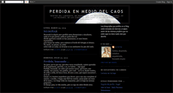 Desktop Screenshot of despisteycaos.blogspot.com
