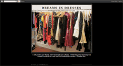 Desktop Screenshot of dreamsindresses.blogspot.com