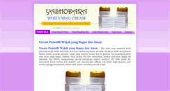 Desktop Screenshot of creamwajah-pemutihaman.blogspot.com