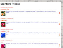 Tablet Screenshot of espiritismopoesias.blogspot.com