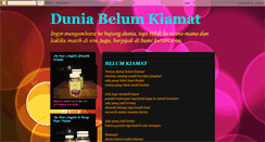 Desktop Screenshot of belumkiamat.blogspot.com