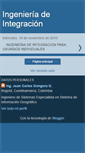 Mobile Screenshot of ingenieriadeintegracion.blogspot.com