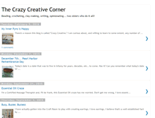Tablet Screenshot of crazycreativecorner.blogspot.com