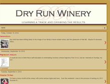 Tablet Screenshot of dryrunwinery.blogspot.com