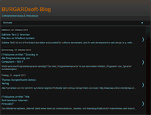 Tablet Screenshot of burgardsoft.blogspot.com
