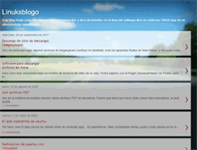 Tablet Screenshot of linuksblogo.blogspot.com