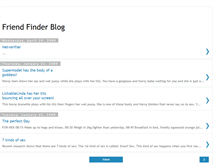 Tablet Screenshot of friendfinder4all.blogspot.com