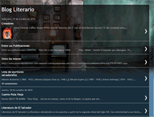 Tablet Screenshot of bloggliterario.blogspot.com