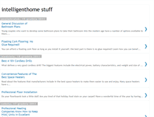 Tablet Screenshot of intelligenthomestuff.blogspot.com