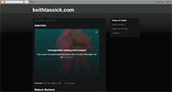 Desktop Screenshot of keithtassick.blogspot.com