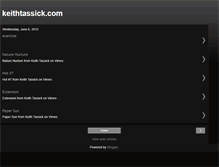 Tablet Screenshot of keithtassick.blogspot.com